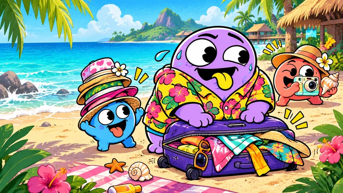 Stitch: how much adorable chaos do you bring on vacation?
