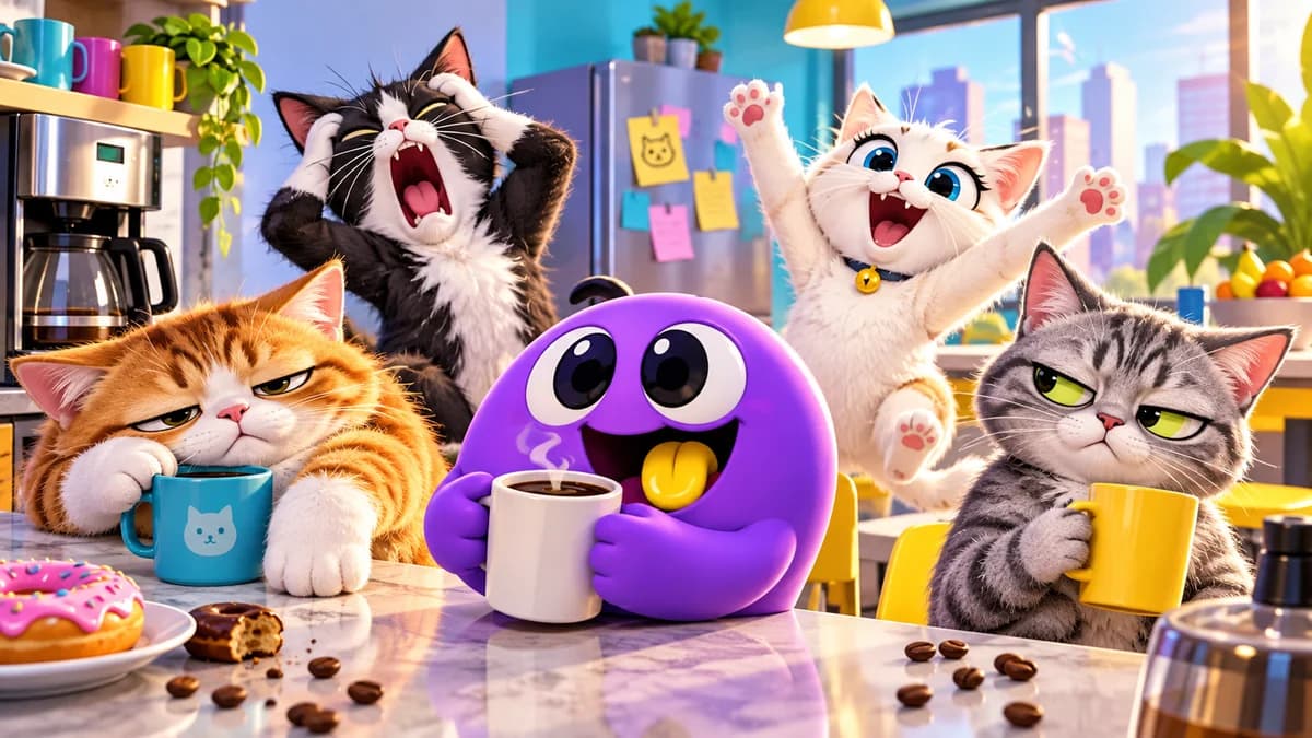 Which cat meme describes your Monday?