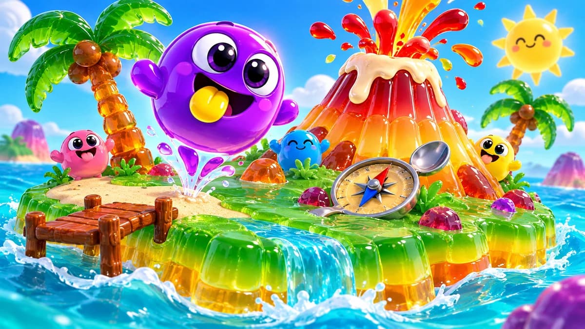 What kind of castaway would you be on a jelly island?