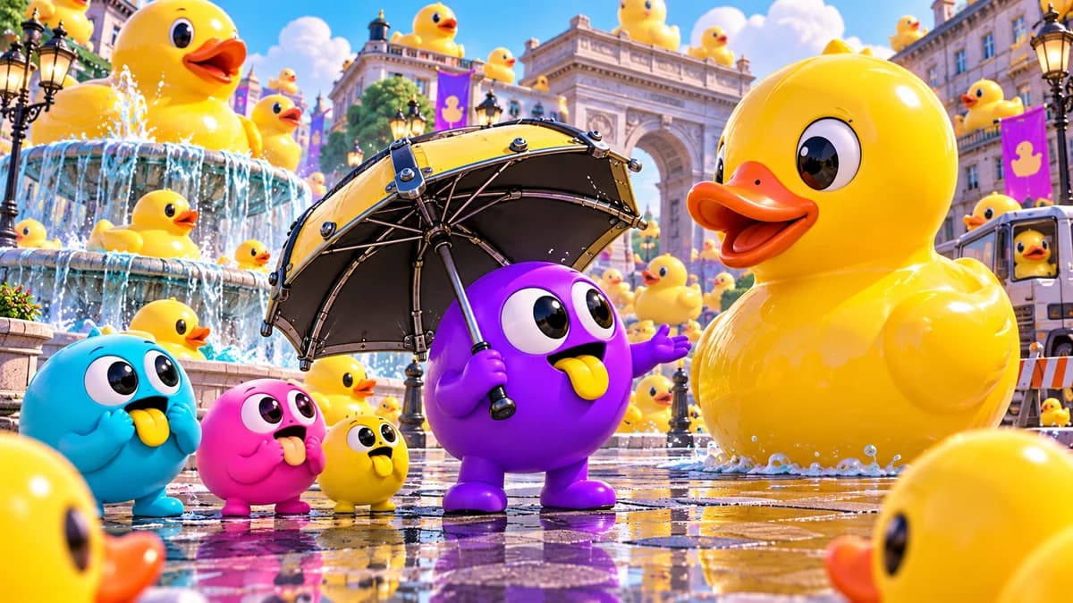 What role would you have during a giant rubber duck invasion?