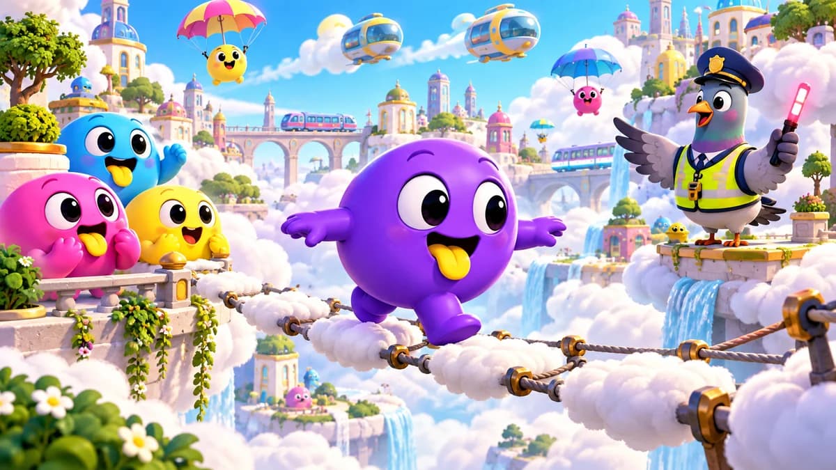 How would you visit a city built on clouds?