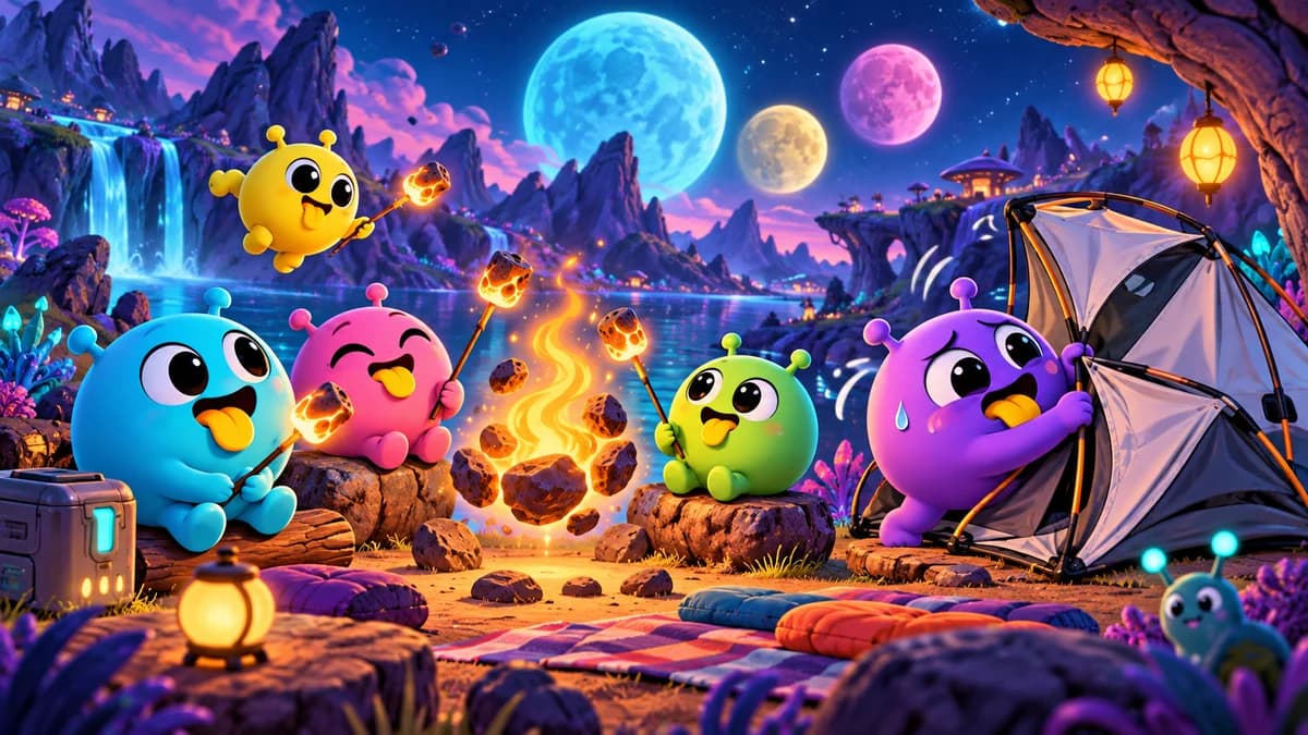 What kind of camper would you be on a vacation with aliens?