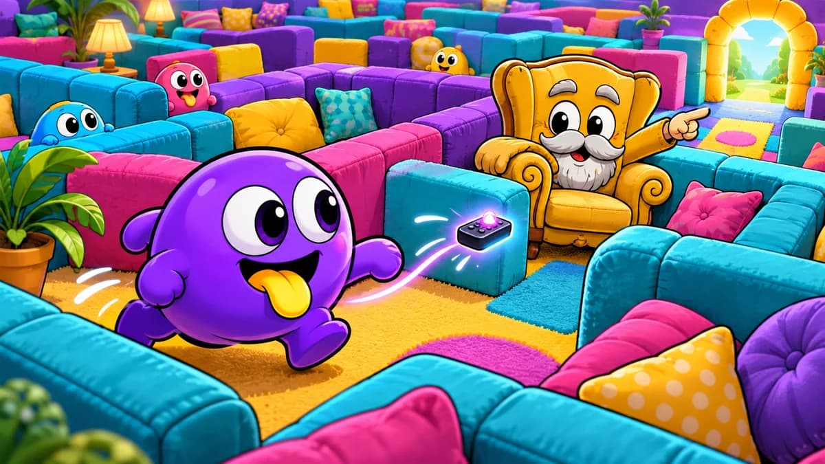 How would you get out of a sofa maze?