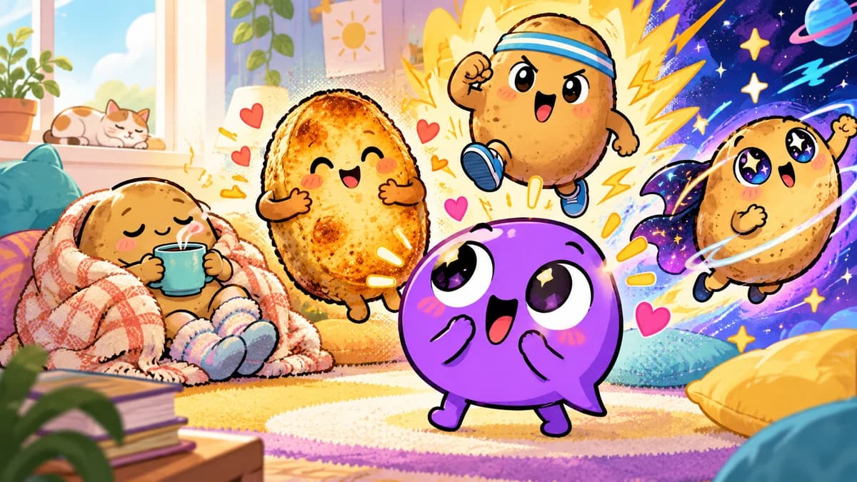 How much potato energy do you have today?