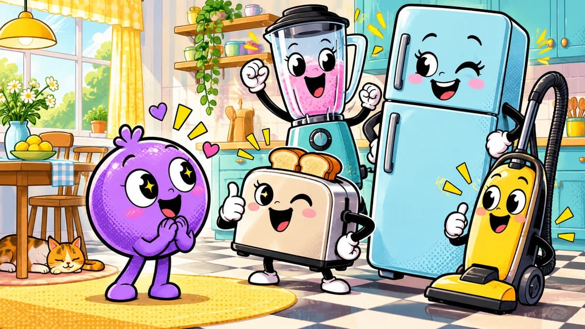 Which home appliance would you be in a sitcom?